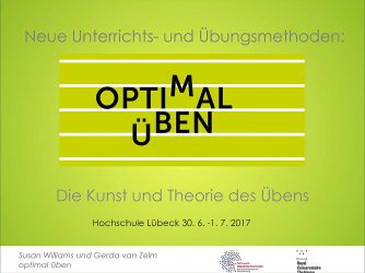 First Quality Practice Workshop in Lübeck, July 2017