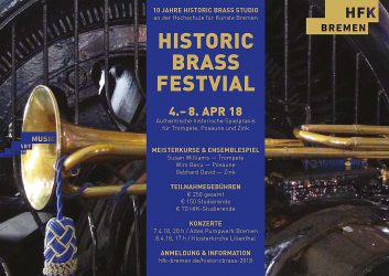 4-8 April 2018Historic Brass Festival (Bremen)